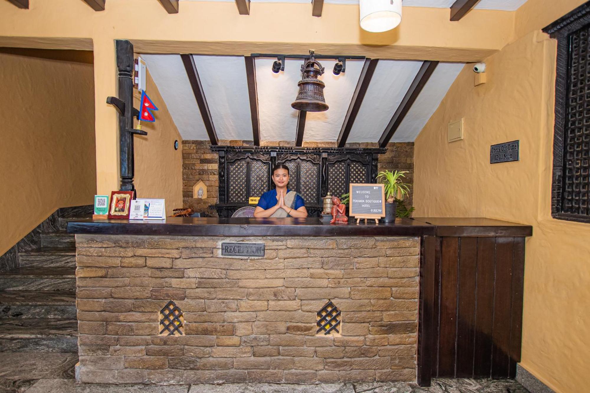 Pokhara Boutique Hotel エクステリア 写真