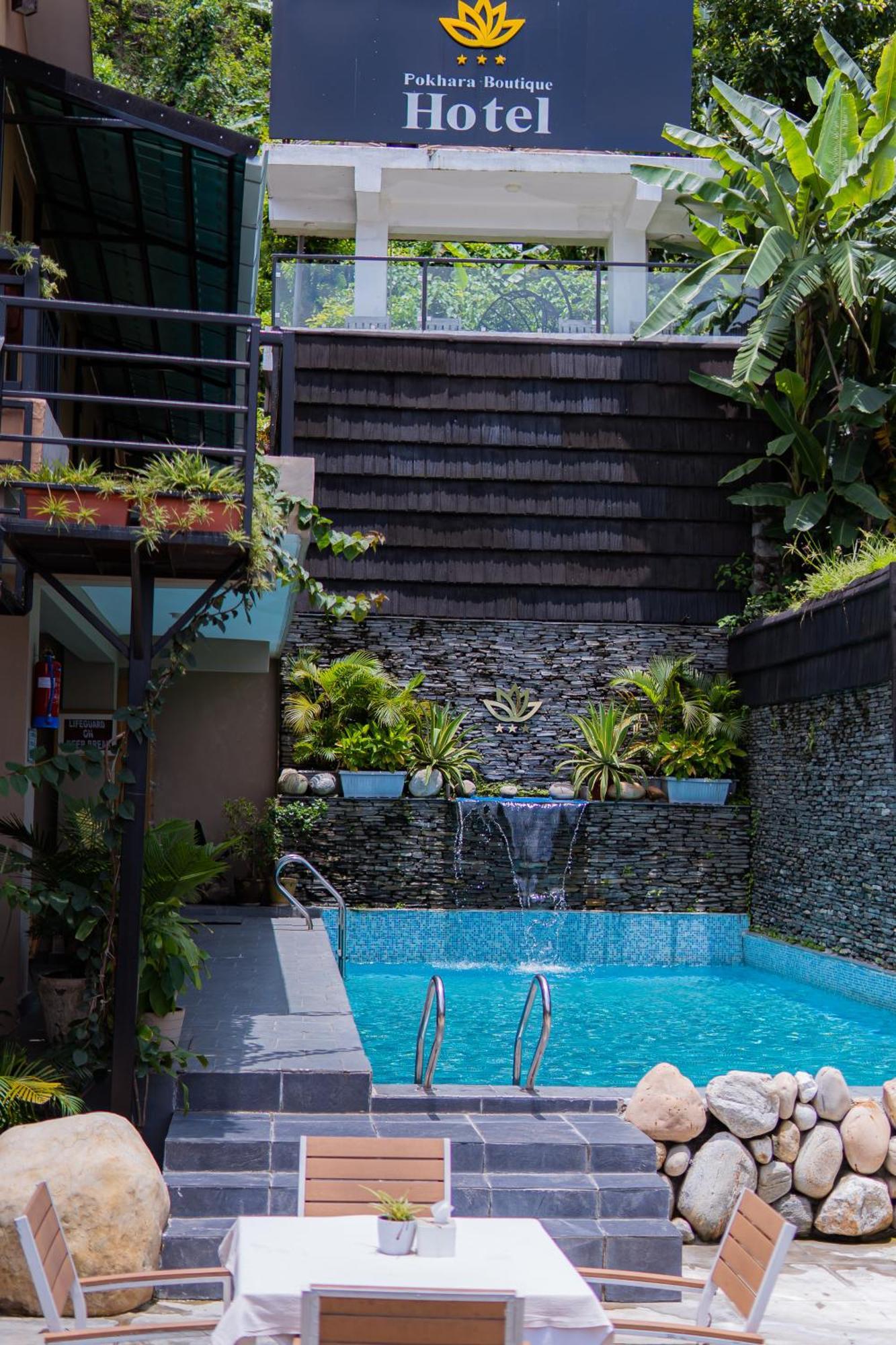 Pokhara Boutique Hotel エクステリア 写真