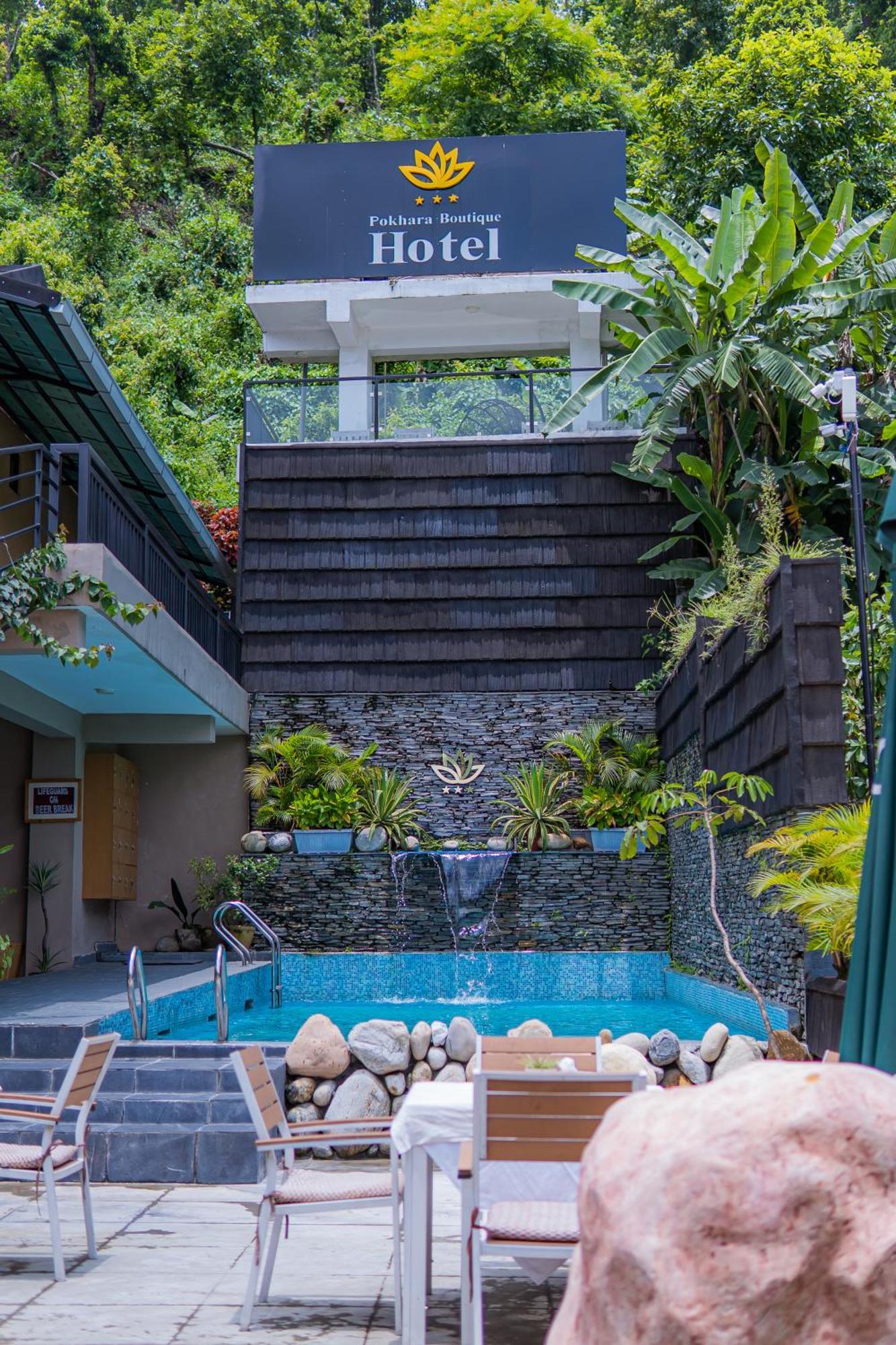 Pokhara Boutique Hotel エクステリア 写真