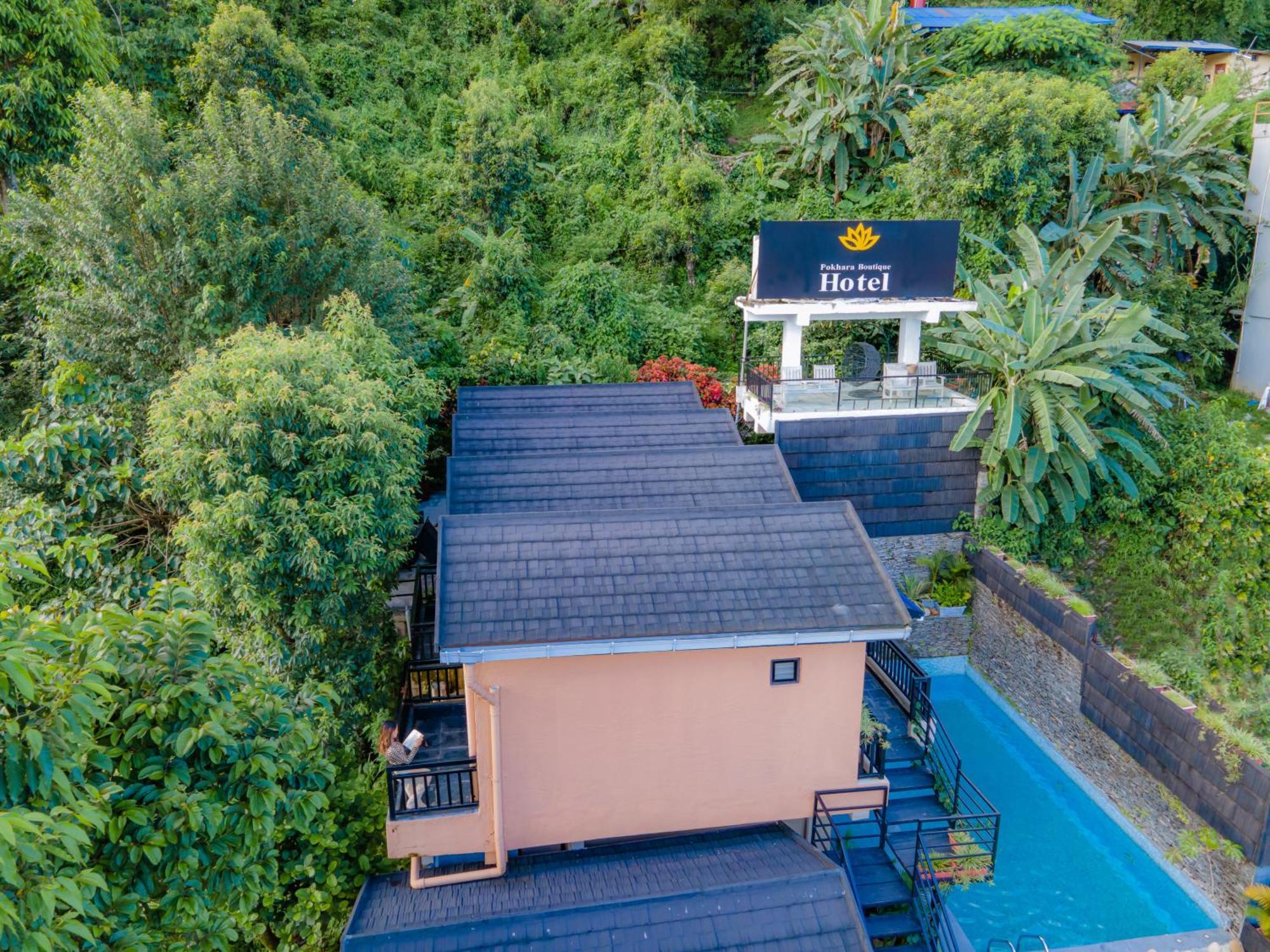 Pokhara Boutique Hotel エクステリア 写真