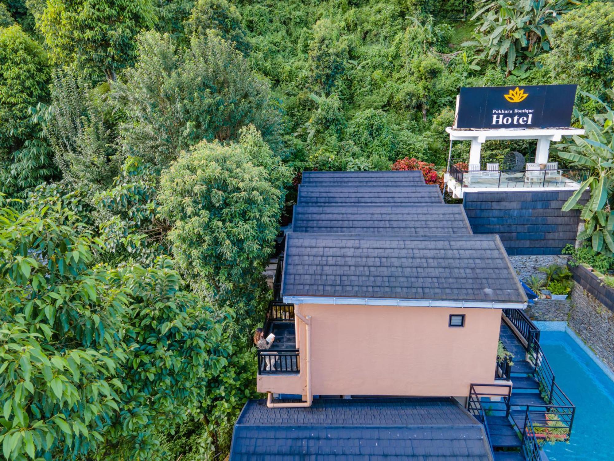 Pokhara Boutique Hotel エクステリア 写真
